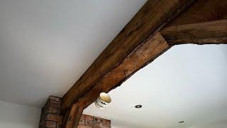 Simple Timber Capping Over beams #howto #diy #renovation