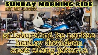 Sunmori Ke Markas Harley Davidson Anak Elang Jakarta | Rielzvlog | Rielzmoto Garage