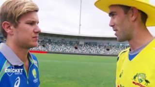 Aussies, Kiwis re-enact underarm ball