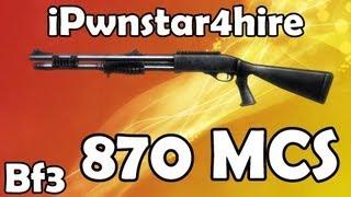 Battlefield 3 - 870 MCS Setup Gun Review - BF3 870 MCS Gameplay