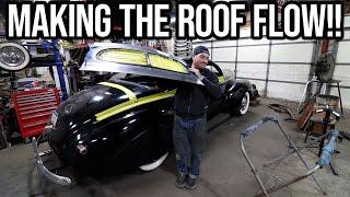 Making Big Changes To The Rear Roof Of The 1939 Mangled Mercury!!