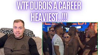  WTF DANIEL DUBOIS CAREER HEAVIEST FOR JOSHUA FIGHT/JOSHUA 252LB AND LOOKING GOOD,WEIGH IN REACTION