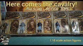 Dime Novel Legends 1:18 scale wild west cavalry action figures. Very cool indeed!