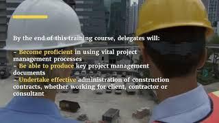 Construction Project Management Training Course