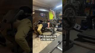 230 bench press pr #benchpr #benchpress #gymcontent #gymmotivation