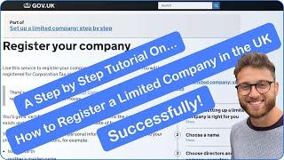 How to Register a UK Ltd Company (Step by Step Tutorial) | Plus The Top 10 Things You Need to Know