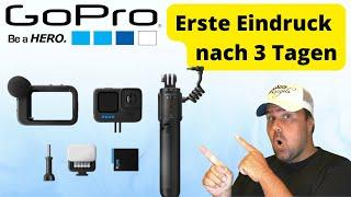 GoPro Hero 11 Black Creator Edition Erfahrungen  Erste Eindruck nach 3 Tagen  deutsch