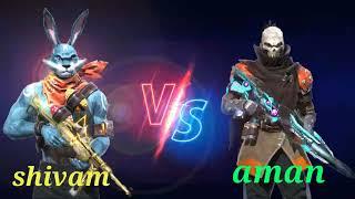 custom 1v1, Shivam vs Aman