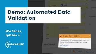 Reduce Errors (and Manual Effort) by Automating Your Data Validation