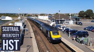 Scotrail Inter7city HSTs at Montrose Railway Station