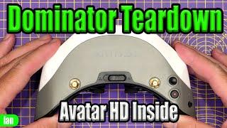 Fat Shark Dominator Avatar HD FPV Goggles Teardown