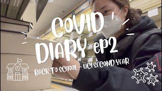 :(Quarantine life again ep.2) 康復日記COVID FREE! 在加州爾灣大學的第二年 First day of winter quarter as a 2nd year