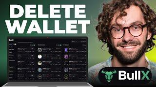 How To Delete Wallet on BullX.io