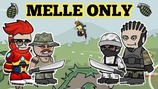 MELLE ONLY GAMEPLAY IN MINI MILITIA !!