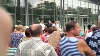 Ульяновск, Нижняя Терраса. Акция протеста против повышения пенсионного возраста и увеличения НДС.