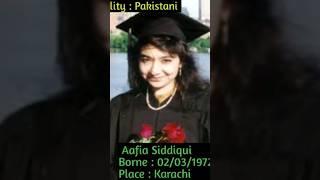 Aafia Siddiqui Pakistani professional Doctor #aafiasiddiqui