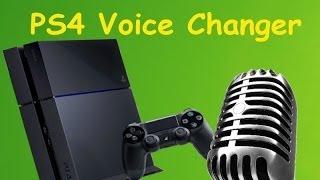 How to Change Your Voice on the PlayStation 4 Tutorial