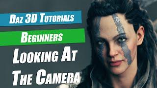 Daz 3D Beginners Tutorial : How To Point Eyes At The Camera