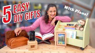 5 Easy Woodworking Gifts You Can Make This Weekend!