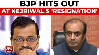 BJP's Sudhanshu Trivedi Slams Delhi CM Arvind Kejriwal's 'Resignation' | India Today