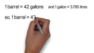 1 Barrel is equal to how many liters?