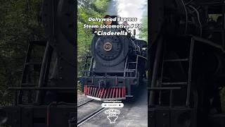 Dollywood Express Steam Locomotive #70 “Cinderella” #railroad #railway #train #dollywood