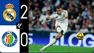 Real Madrid vs Getafe 2-0 Highlights & All Goals2024 Kylian Mbappe Goal