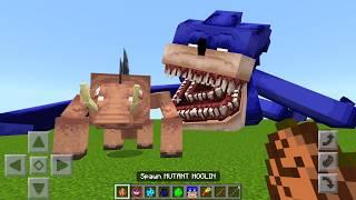 EVERY Shin Sonic vs Mutant Hoglin Mod ADDON UPDATE in MINECRAFT PE