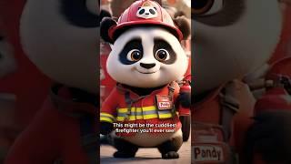 The Brave Pand Firefighter 