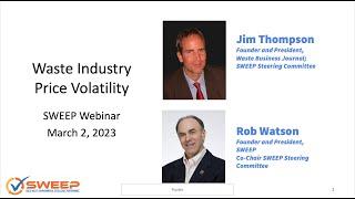 SWEEP Webinar | Price Volatility in the Waste Sector