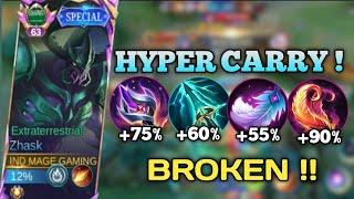 THIS ZHASK HYPER BUILD IS REALLY BROKEN  !! ( auto winstreak! )