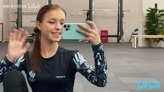 Anna Shscherbakova training vlog from Beijing