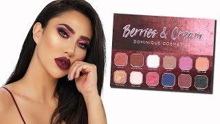 DOMINIQUE COSMETICS BERRIES & CREAM PALETTE REVIEW + SWATCHES | BrittanyBearMakeup