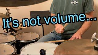 Are You Playing "Too Loud"? Here's how to fix it. | Drum Lesson