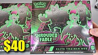 Pokemon Shrouded Fable Elite Trainer Box - Day 5 Opening Shrouded Fable Till I Complete it!