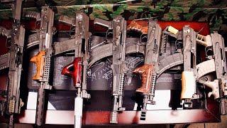 GUN COLLECTION In Action!!!! Just The AK 47 Pistols