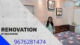 RENOVATION OF BEDROOMS IN A 2BHK HOUSE | GLOSSYSPACE INTERIOR AND DECORS.