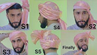 How to tie Turban Shadi Turban 4 || Indian wedding || Majid Shah Tutorial