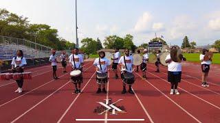 Motor City Heat Vs Chicago Mass Band - Percussion Battle @ the 2023 King of the Midwest BOTB