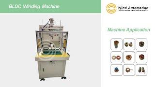 Drone Flyer Motor Rotor BLDC Winding Machine