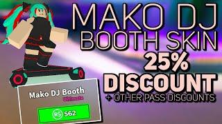 Mako DJ skin is DISCOUNTED | Gatling Gun DISCOUNTED | But why? | Tower Defense Simulator Pass Update