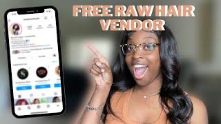 FREE RAW HAIR VENDOR FOR YOUR BUSINESS | SECRET VENDOR