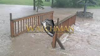 Big storm at Watchman German Shepherds Kennel