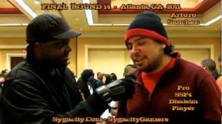 Final Round XIV Interviews: Pt. 3 - Arturo Sanchez (Dhalsim Player)