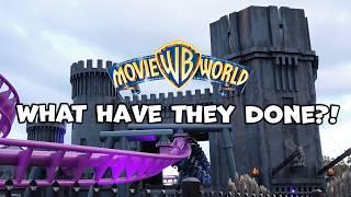 What has Movie World DONE to Wild West Falls? | Park Update