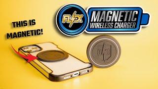 Wireless charging just got easier! | FLEX Magnetic Wireless Charger