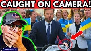 THEY TARGETED HIS KIDS! JD Vance Confronted by Liberal Protestors Shouting 'Slava Ukraine'