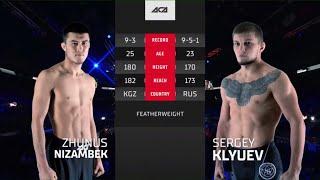 Жунус Низамбек vs. Сергей Клюев | Zhunus Nizambek vs. Sergey Klyuev | ACA 148