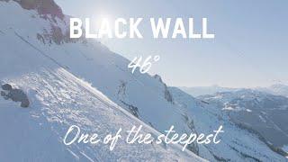 Black Wall, one of the steepest I Glacier 3000, Switzerland