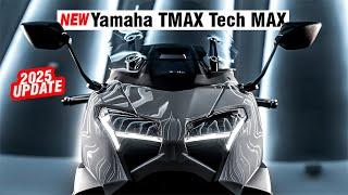 2025  New Yamaha TMAX Tech MAX  | CLOSE LOOK